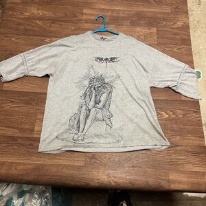 Gray Graphic T-Shirt